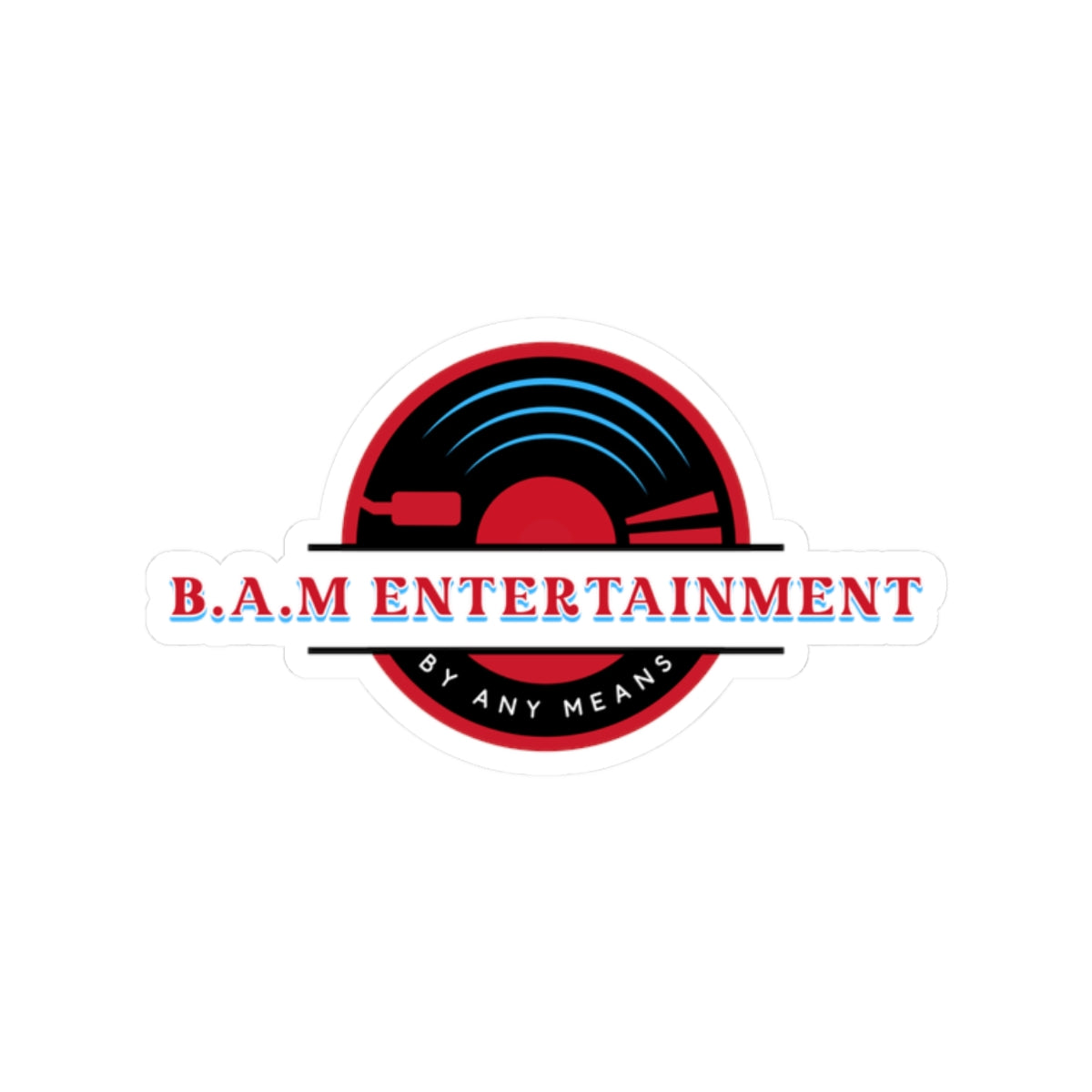 B.A.M Entertainment Kiss-Cut Stickers - Vinyl Decals