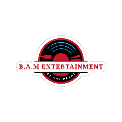 B.A.M Entertainment Kiss-Cut Stickers - Vinyl Decals